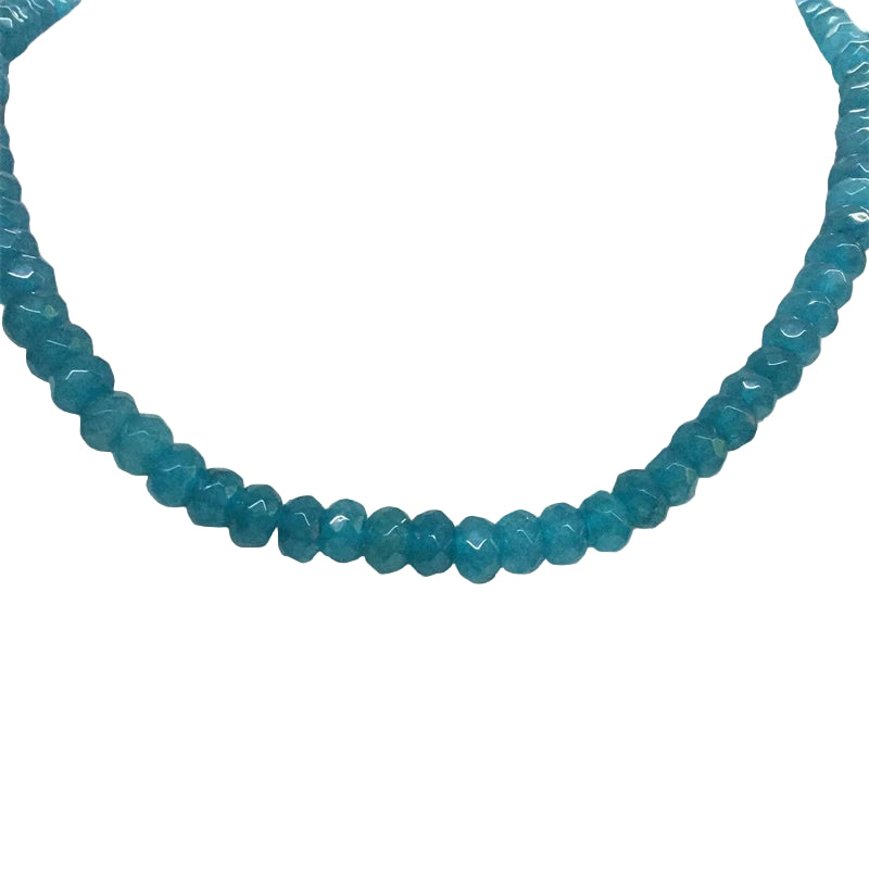 Beaded Chain Choker Necklace