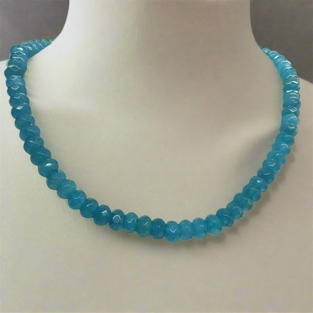 Beaded Chain Choker Necklace